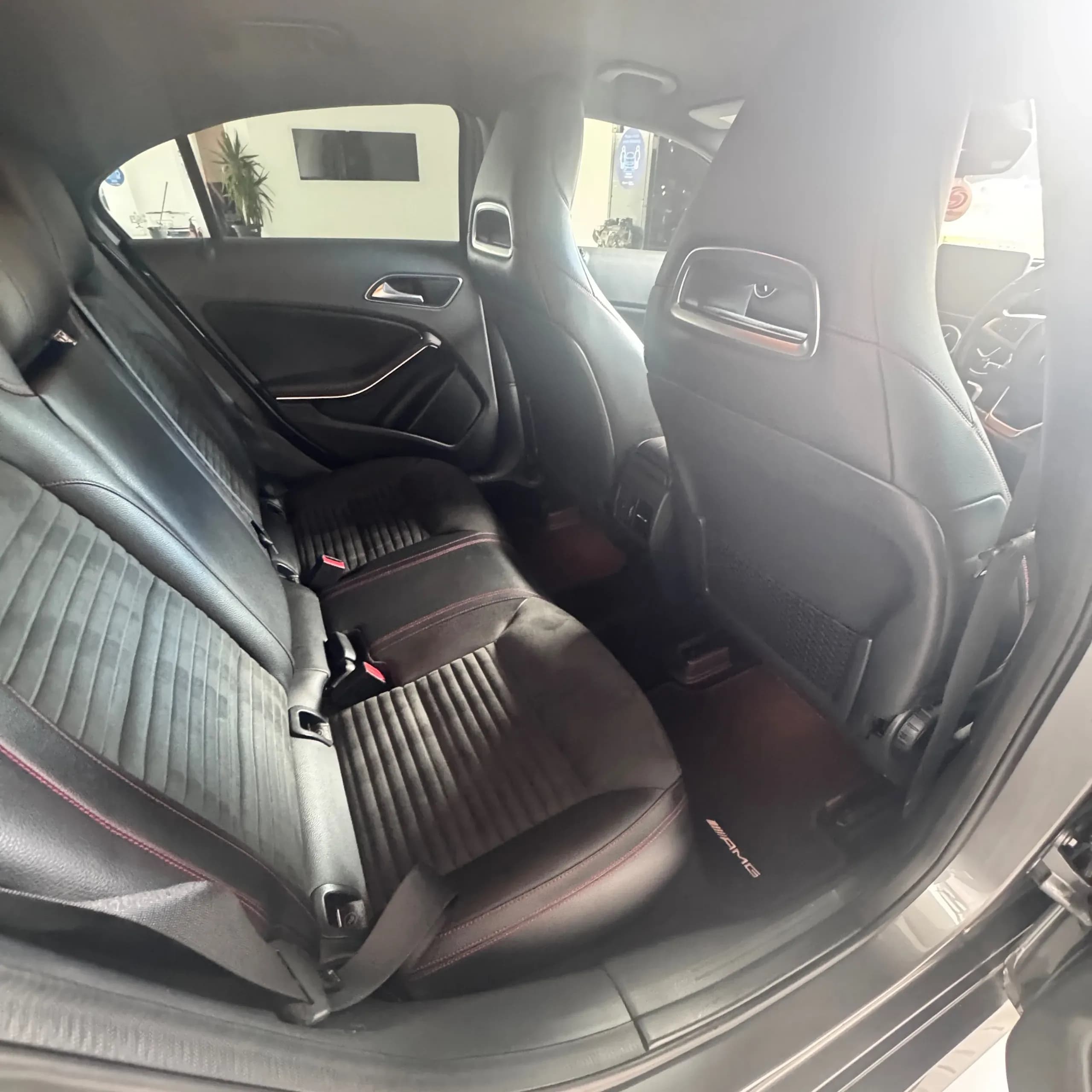Vehicle photo — rear interior