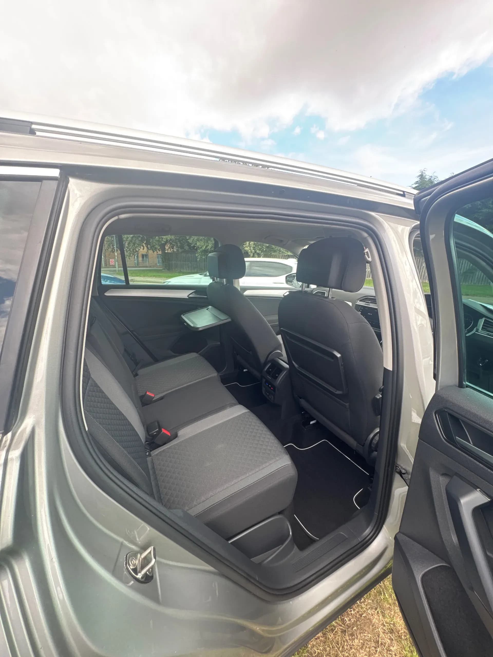 Vehicle photo — rear interior