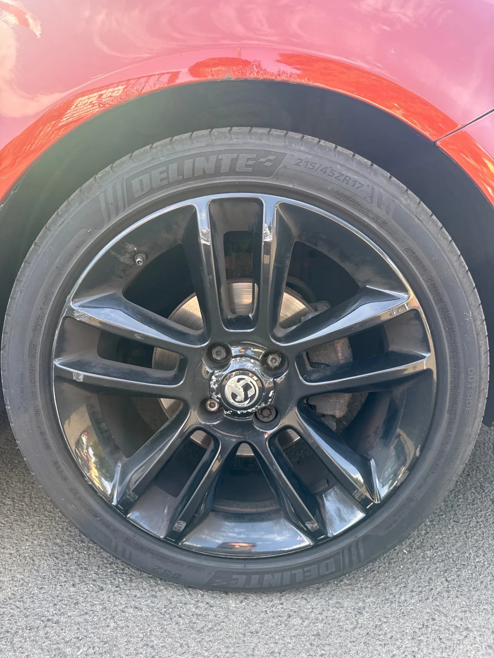 Vehicle photo — os front alloy