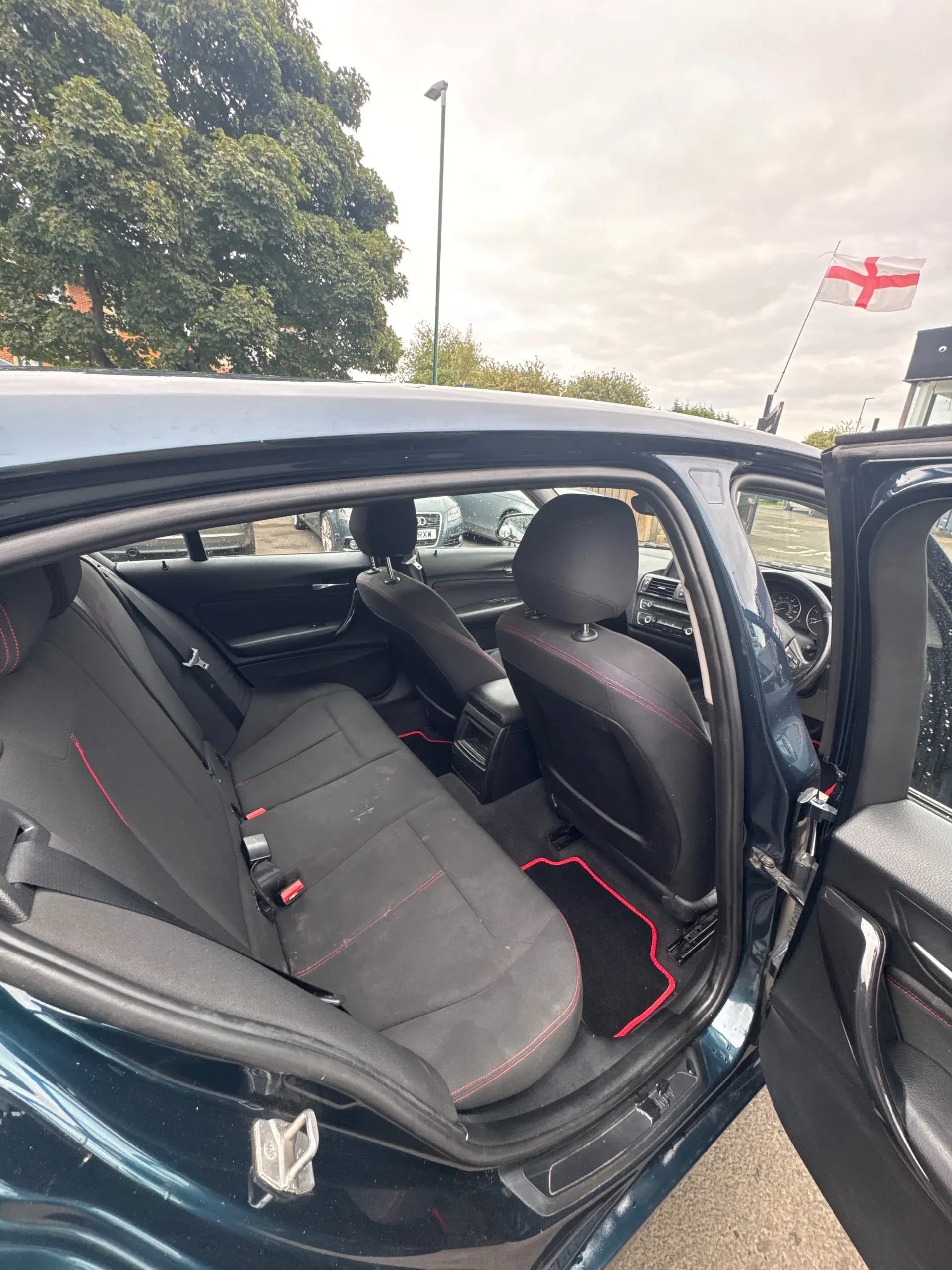 Vehicle photo — rear interior