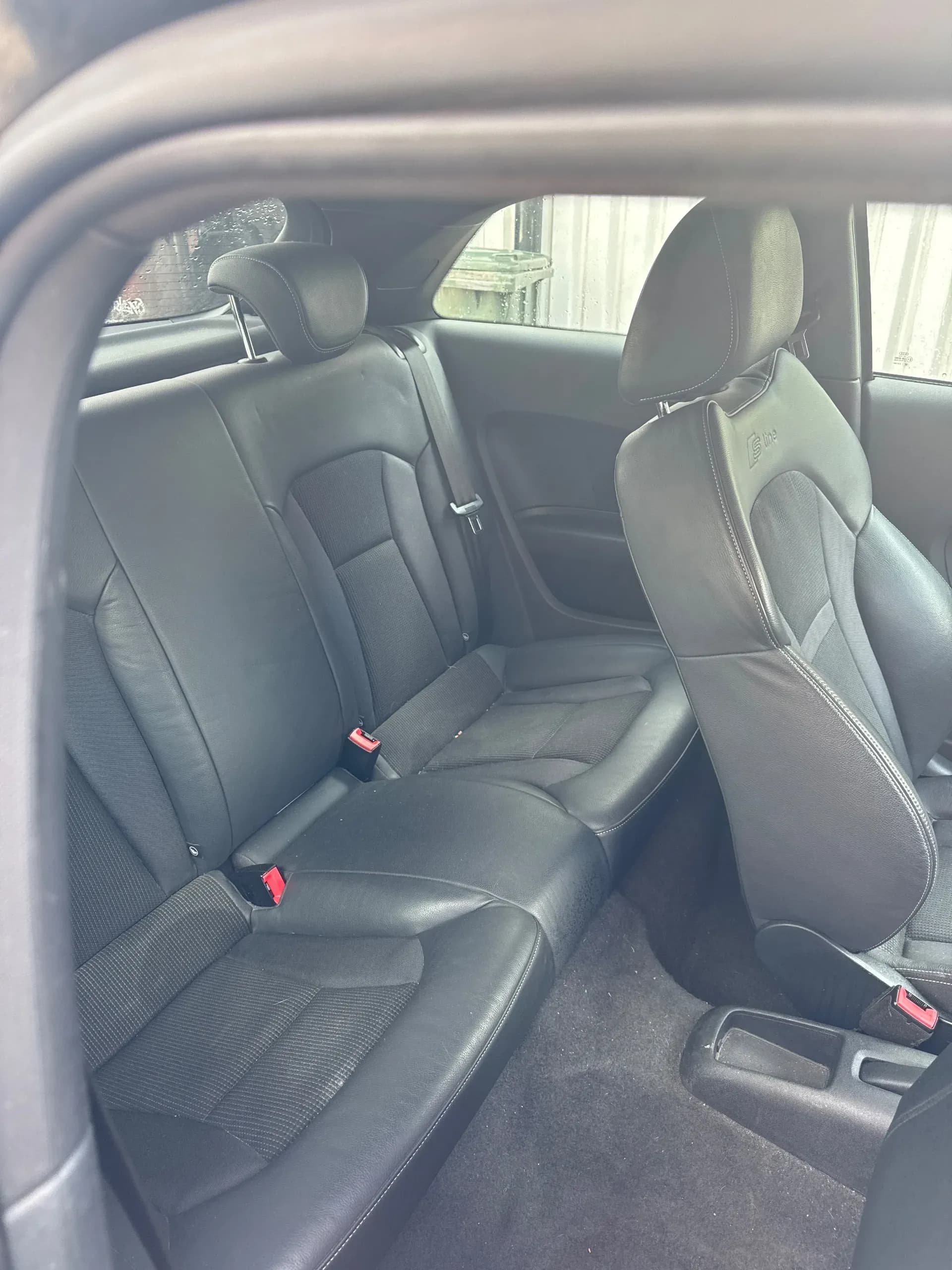 Vehicle photo — rear interior