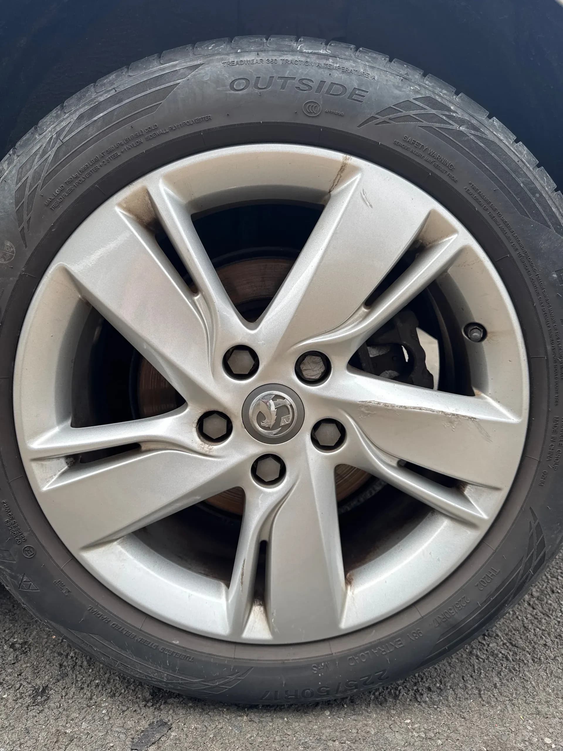 Vehicle photo — ns rear alloy