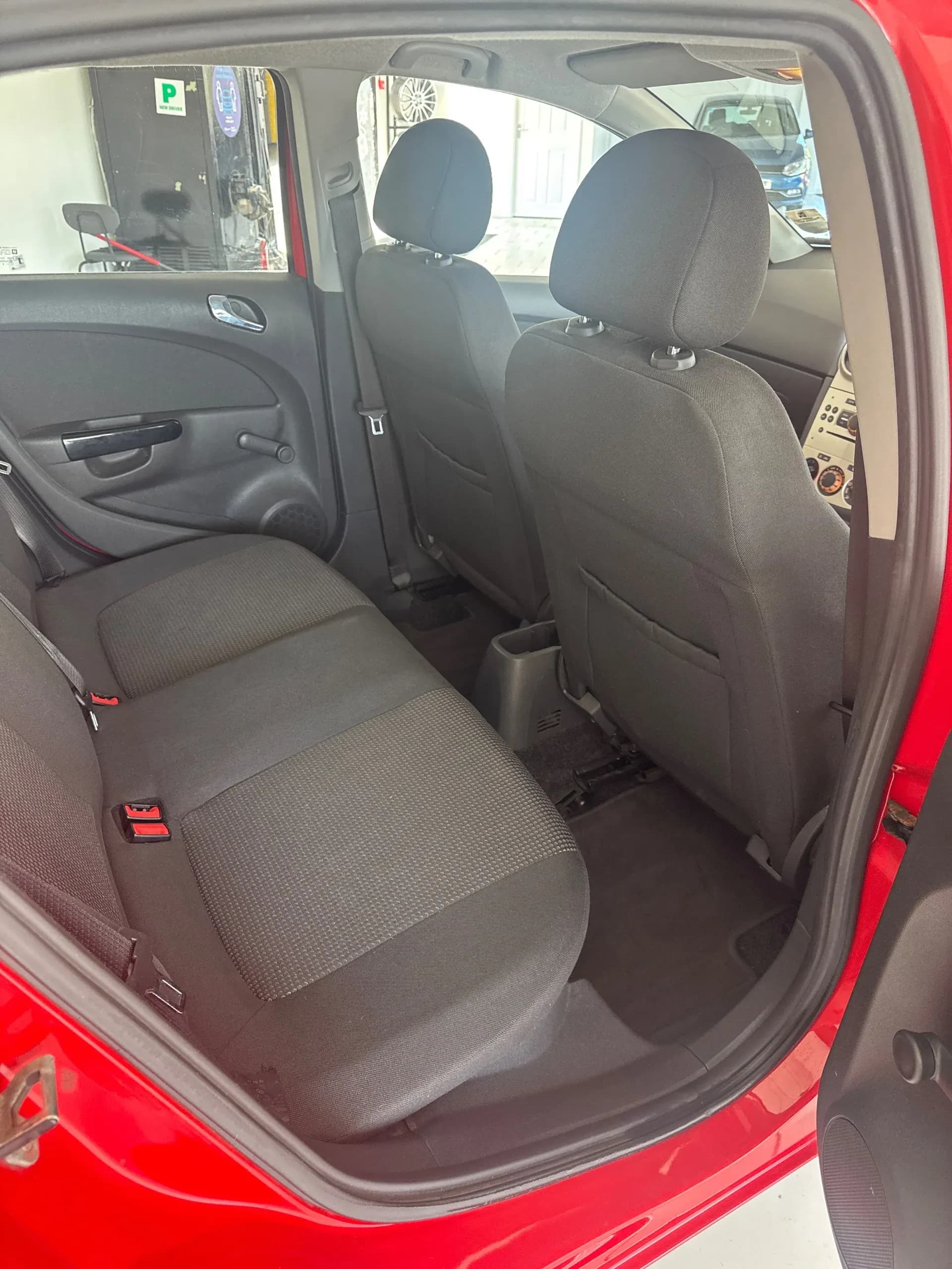 Vehicle photo — rear interior