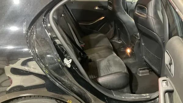 Vehicle photo — rear interior