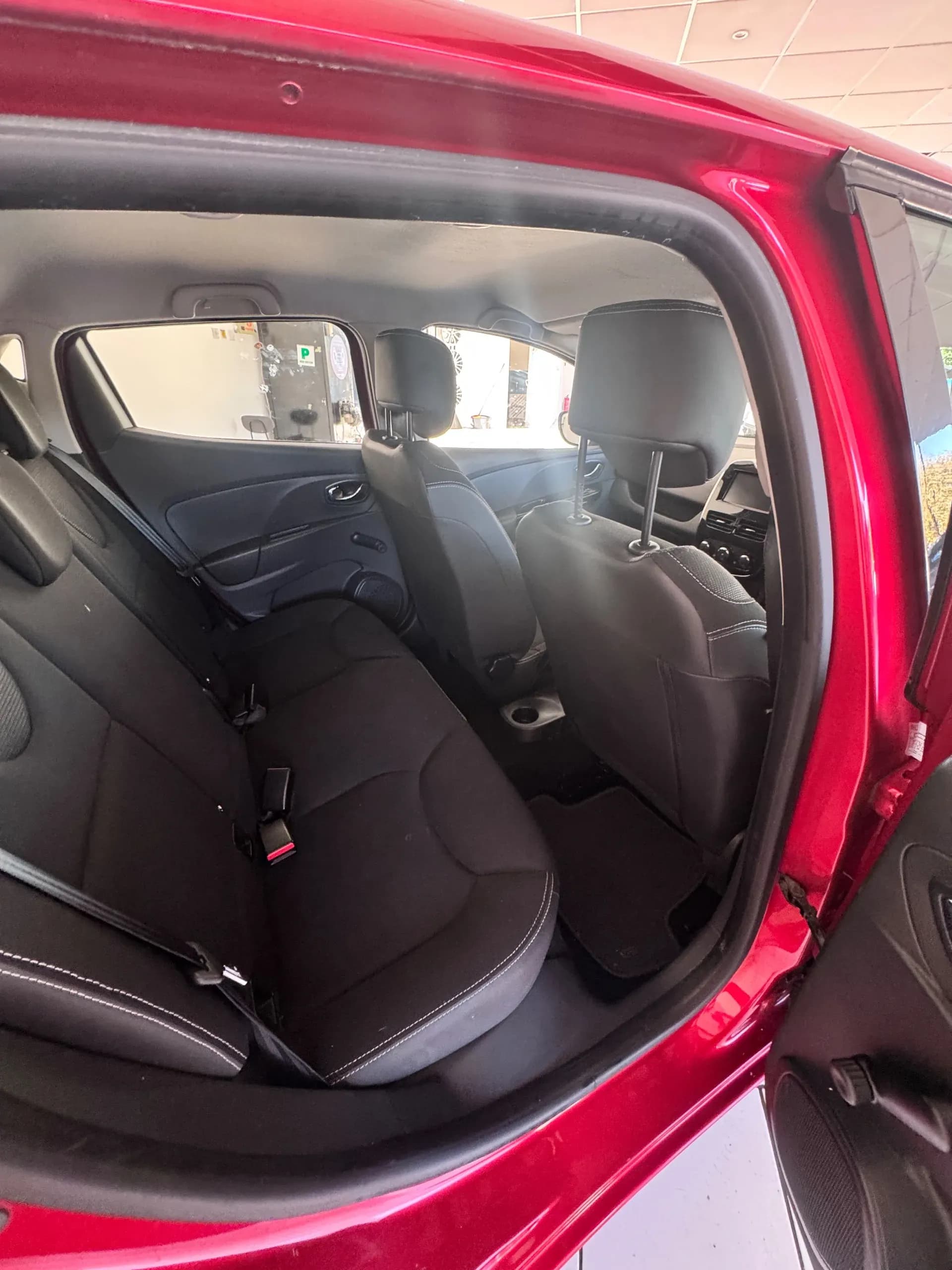 Vehicle photo — rear interior