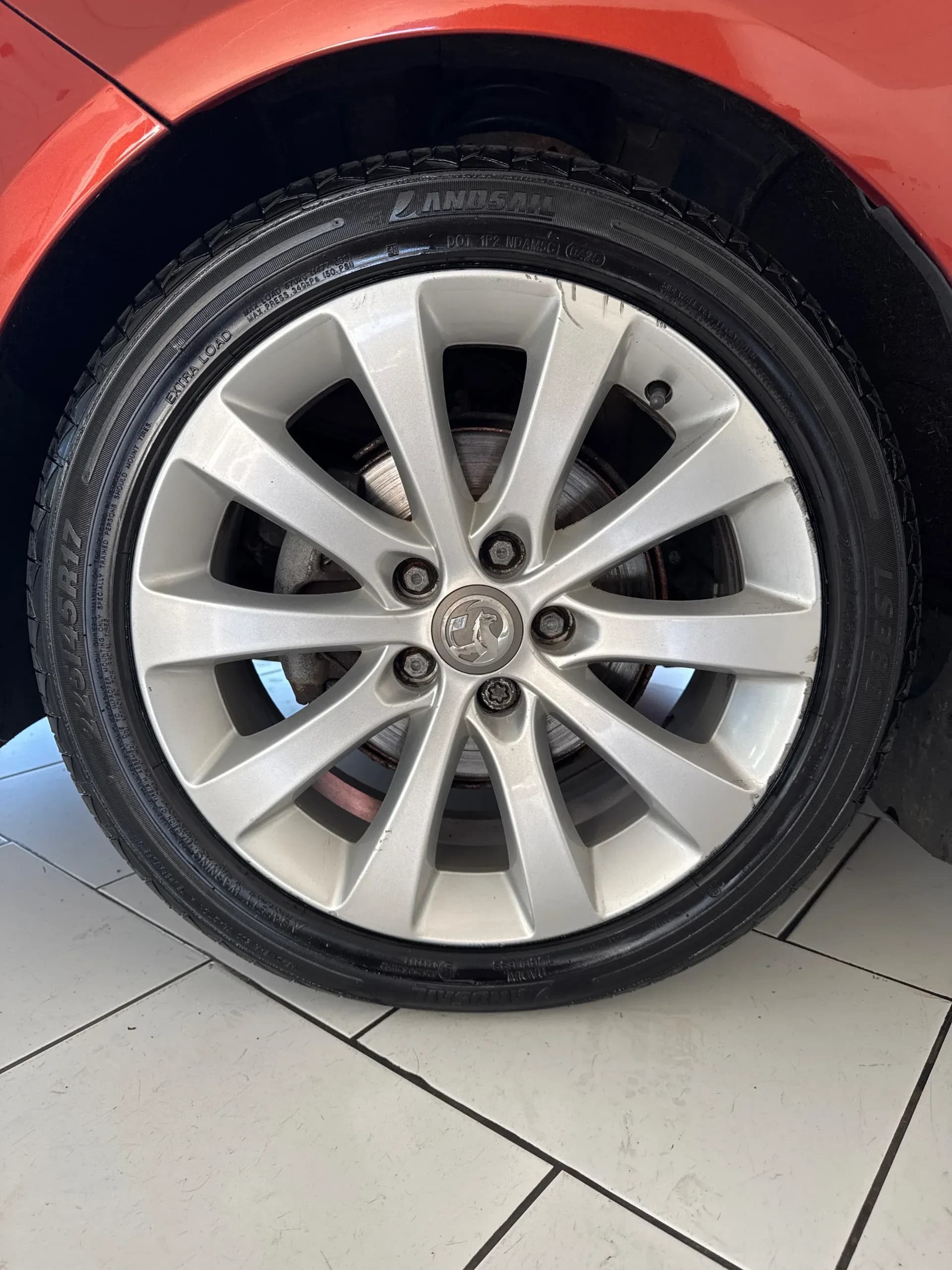Vehicle photo — ns front alloy