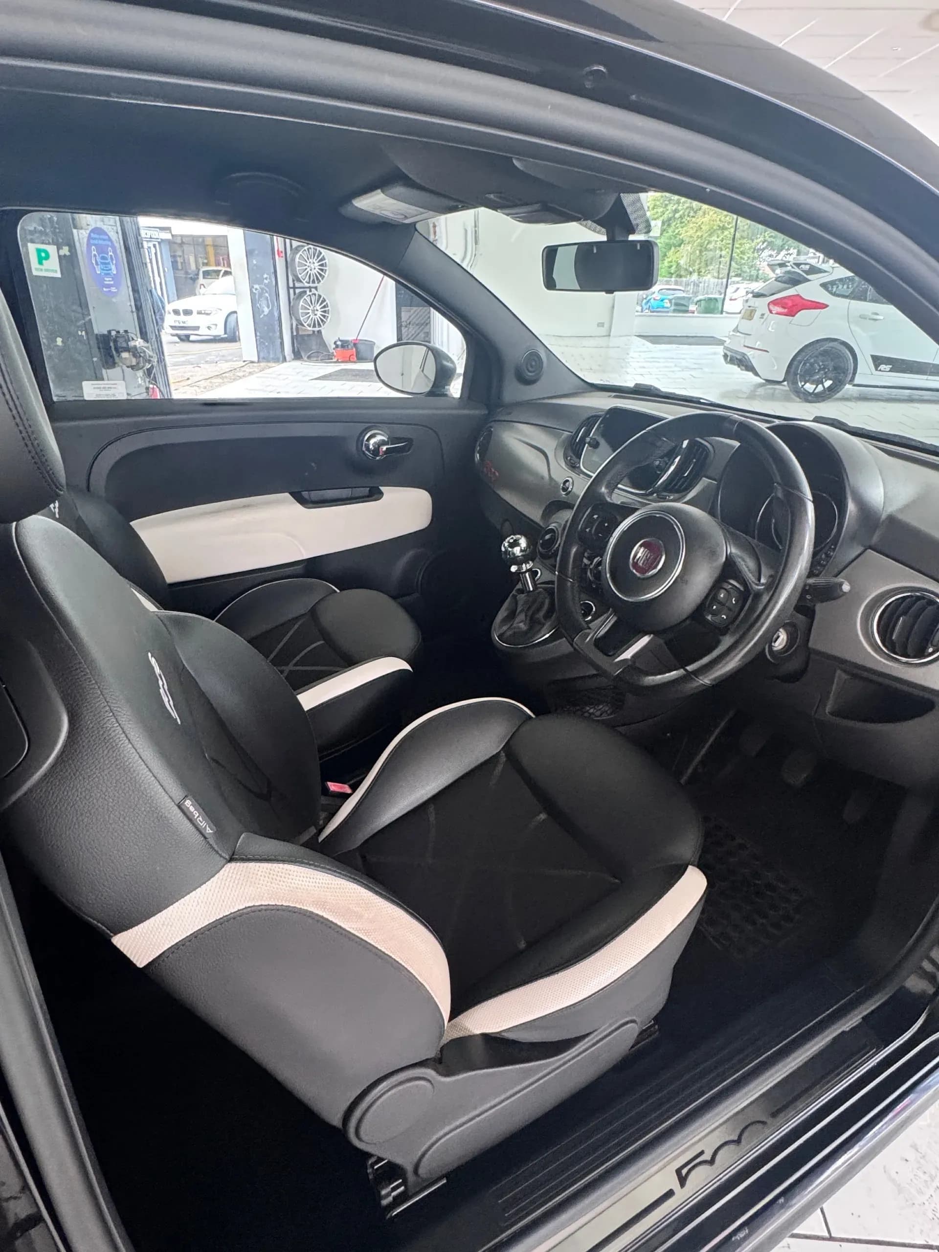 Vehicle photo — front interior