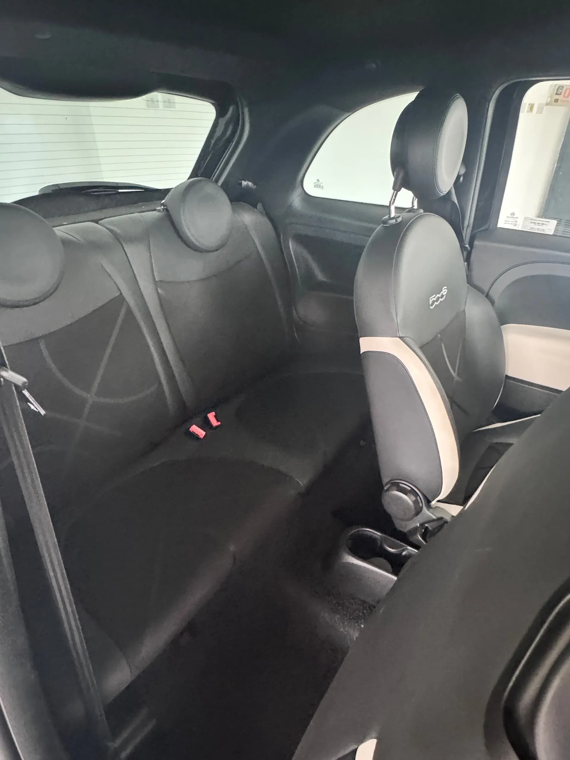 Vehicle photo — rear interior