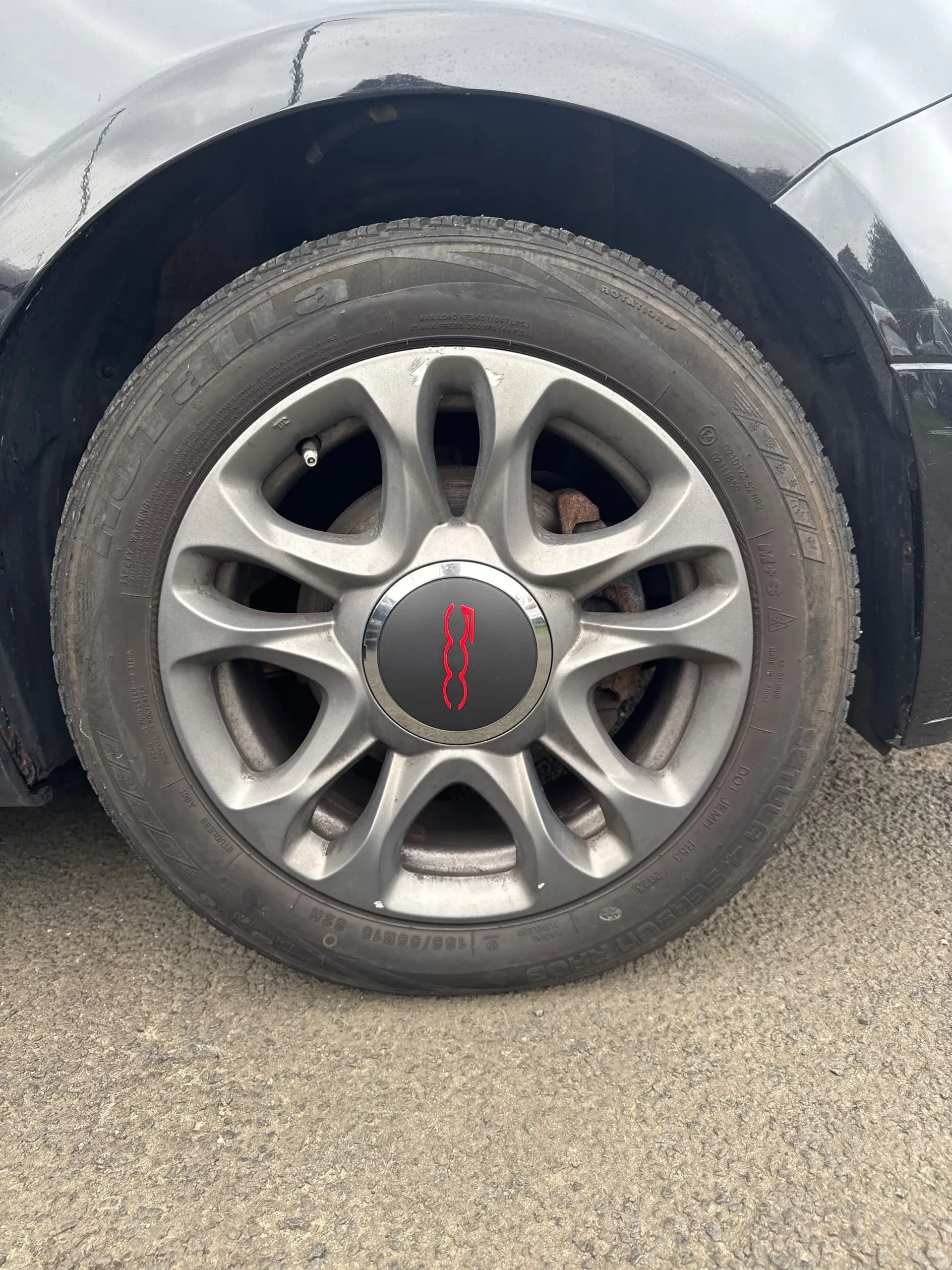 Vehicle photo — os front alloy