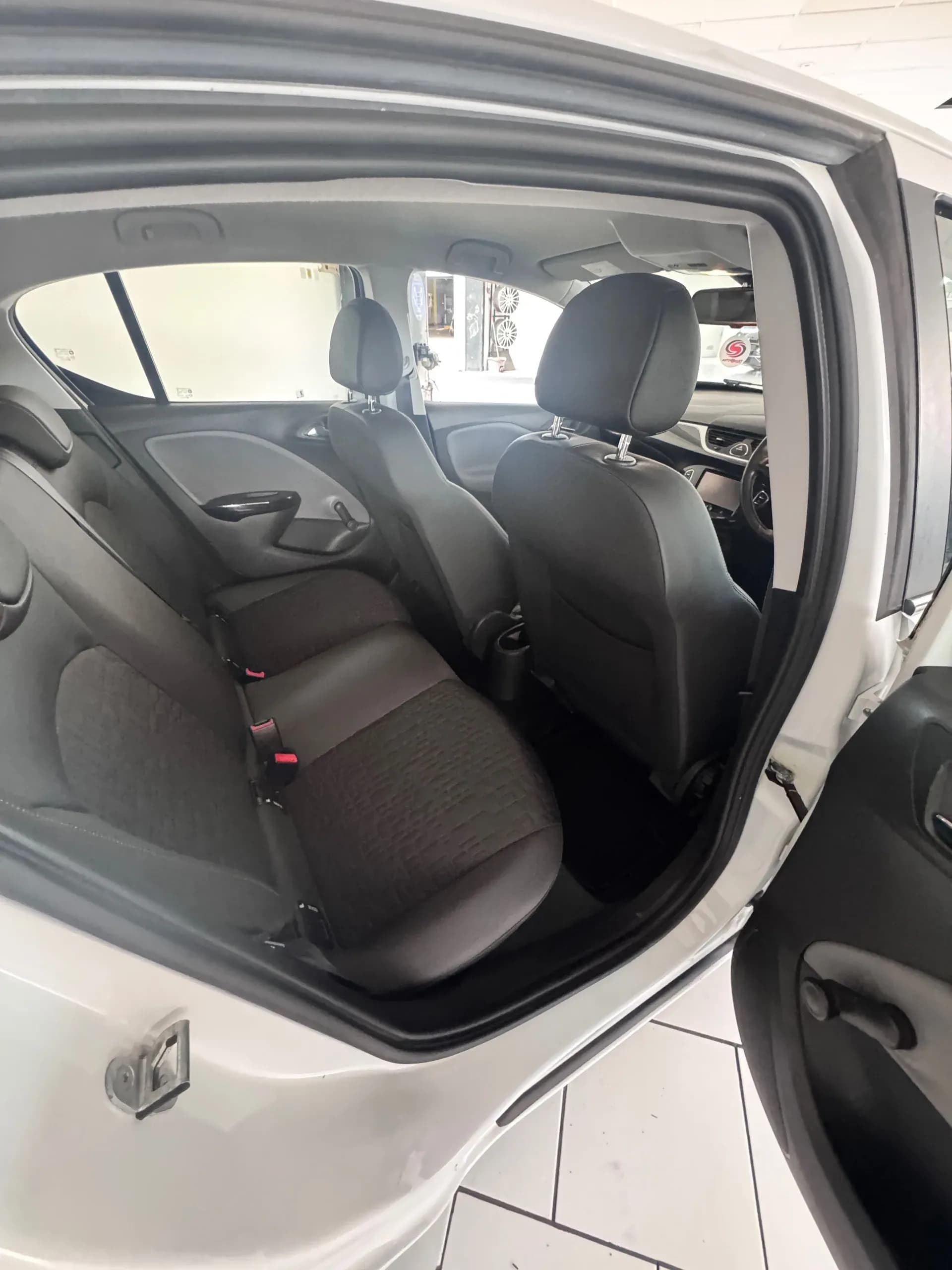Vehicle photo — rear interior