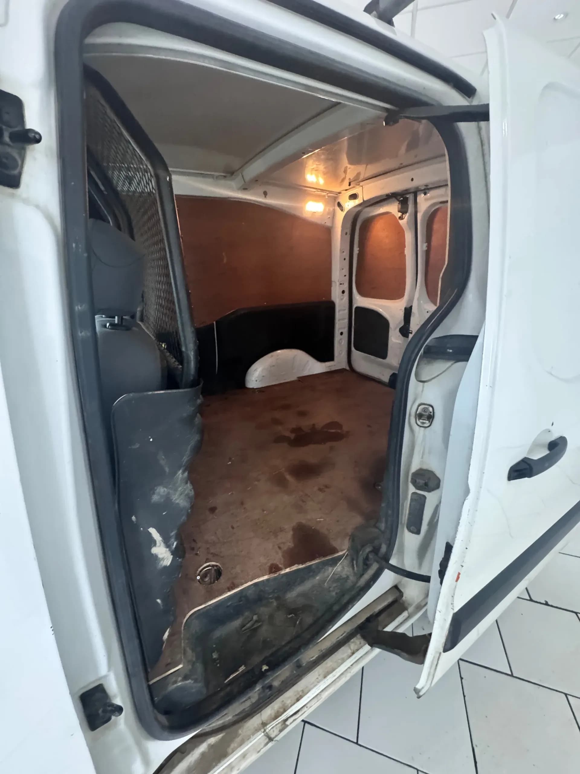 Vehicle photo — rear interior