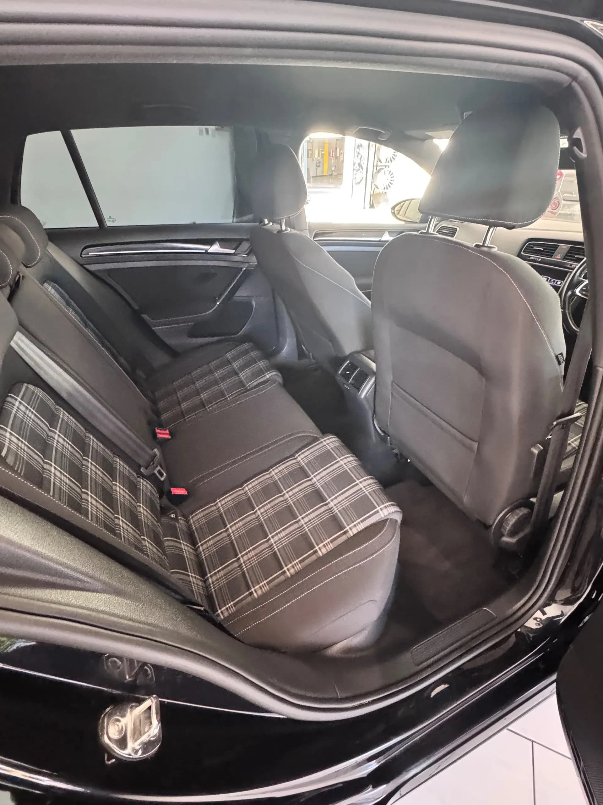 Vehicle photo — rear interior