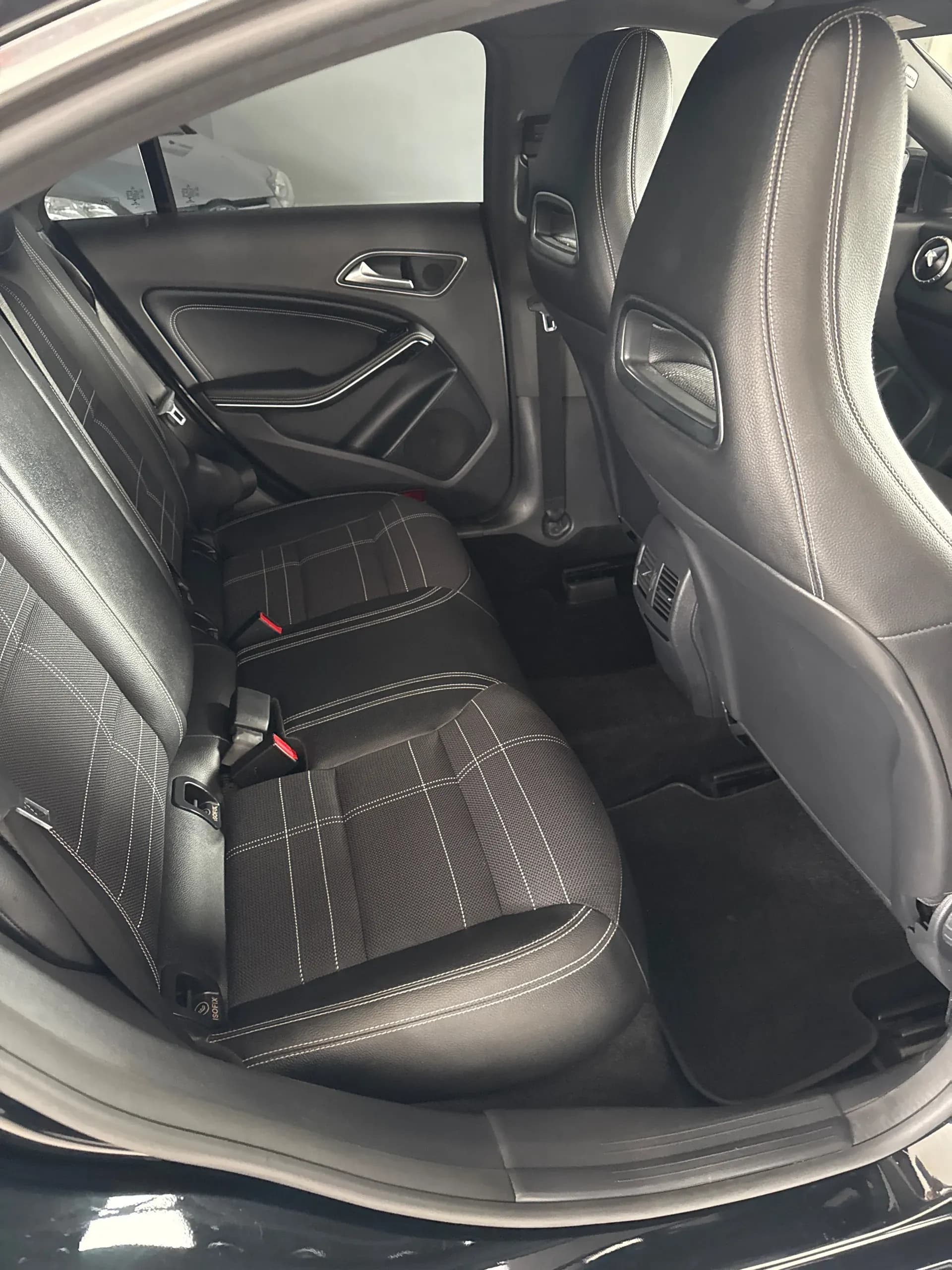 Vehicle photo — rear interior