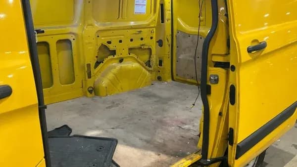 Vehicle photo — rear interior