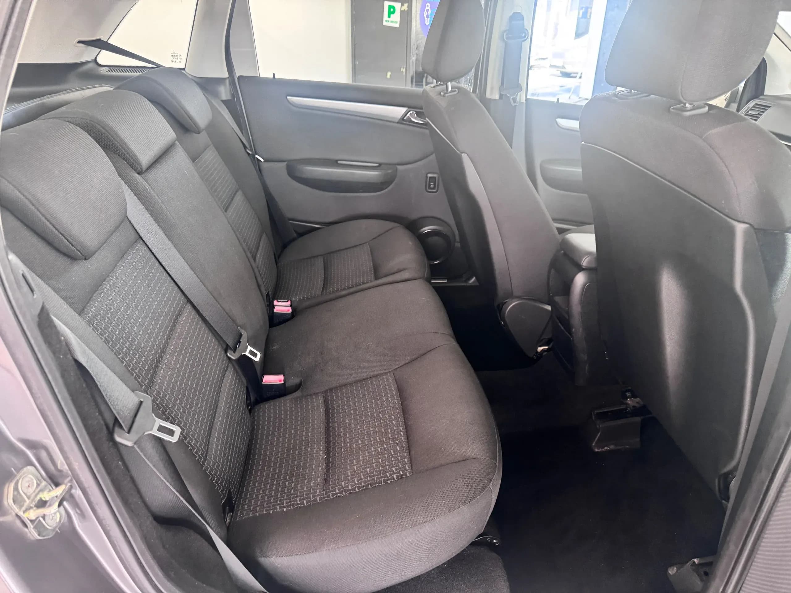 Vehicle photo — rear interior