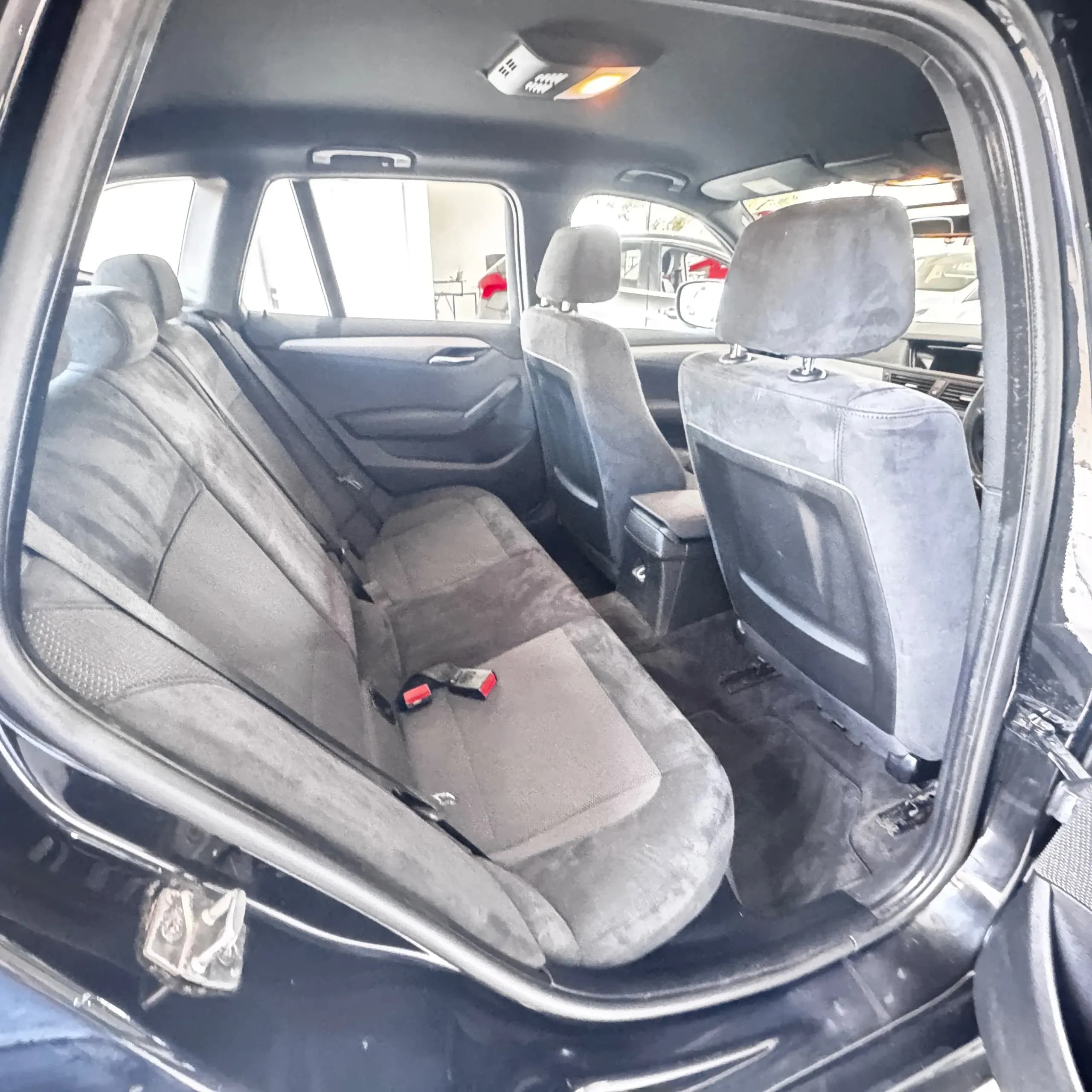 Vehicle photo — rear interior