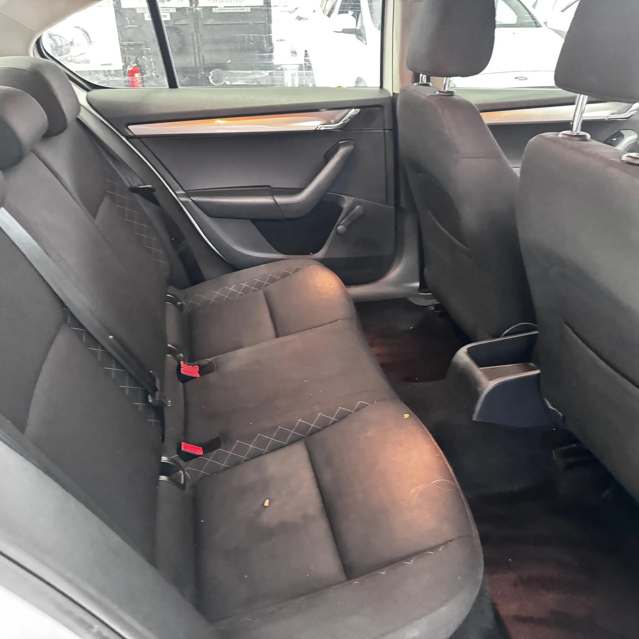 Vehicle photo — rear interior