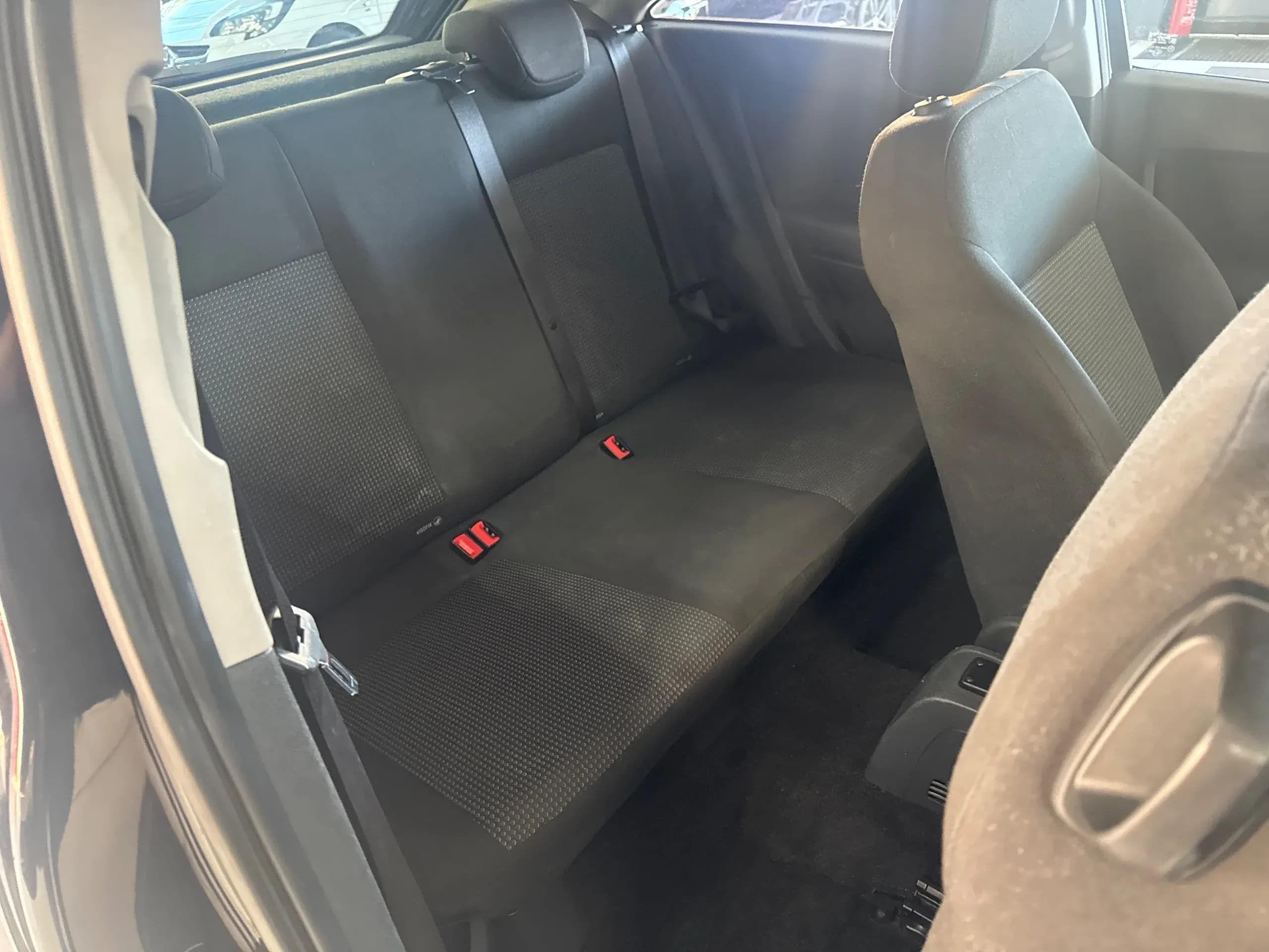 Vehicle photo — rear interior