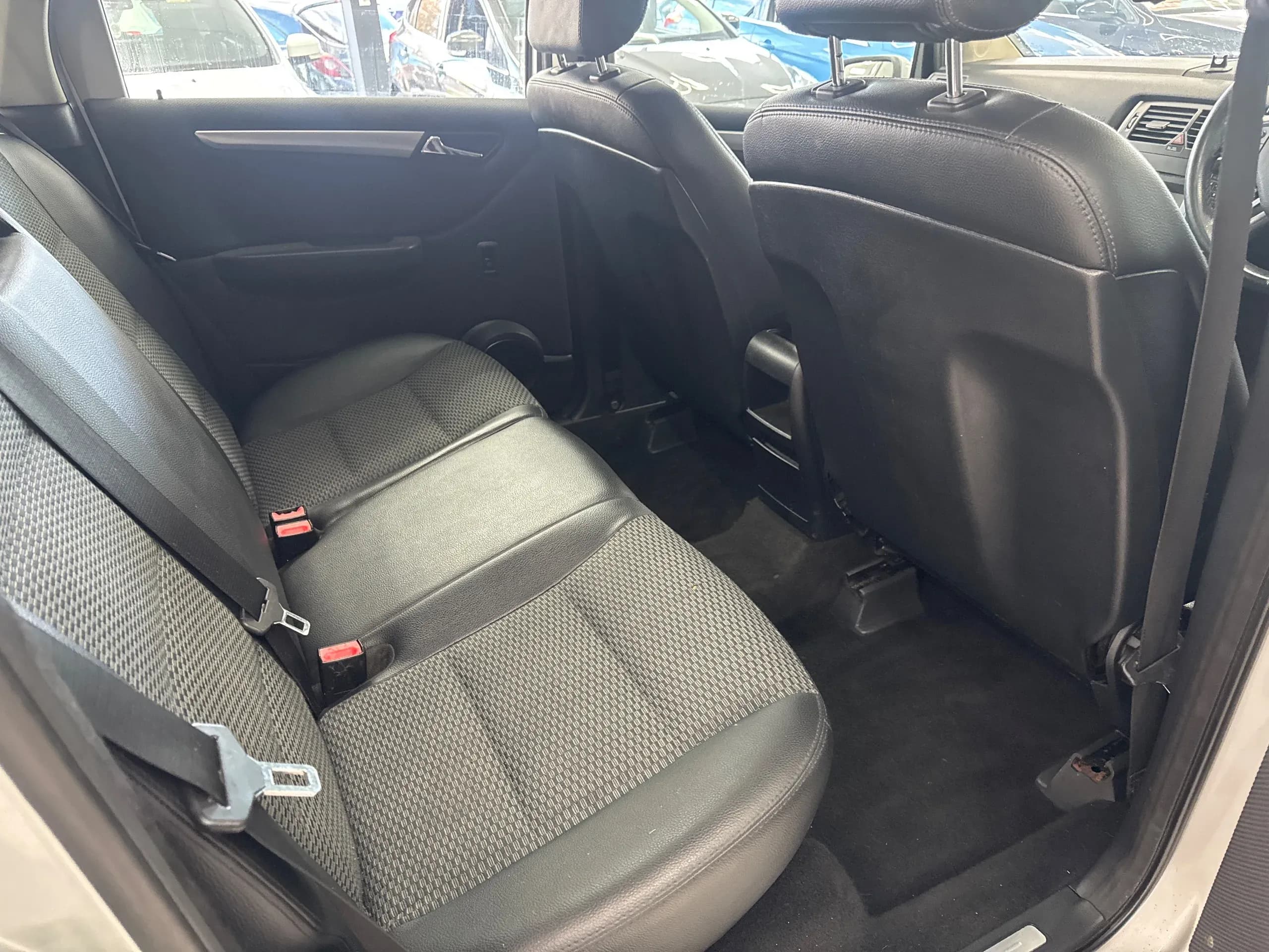 Vehicle photo — rear interior