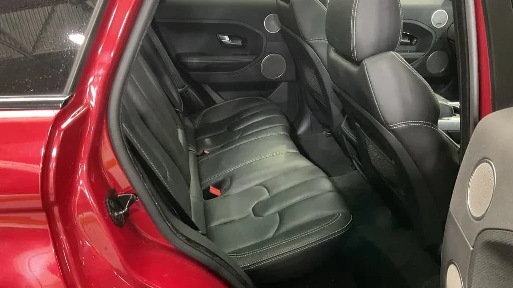 Vehicle photo — rear interior