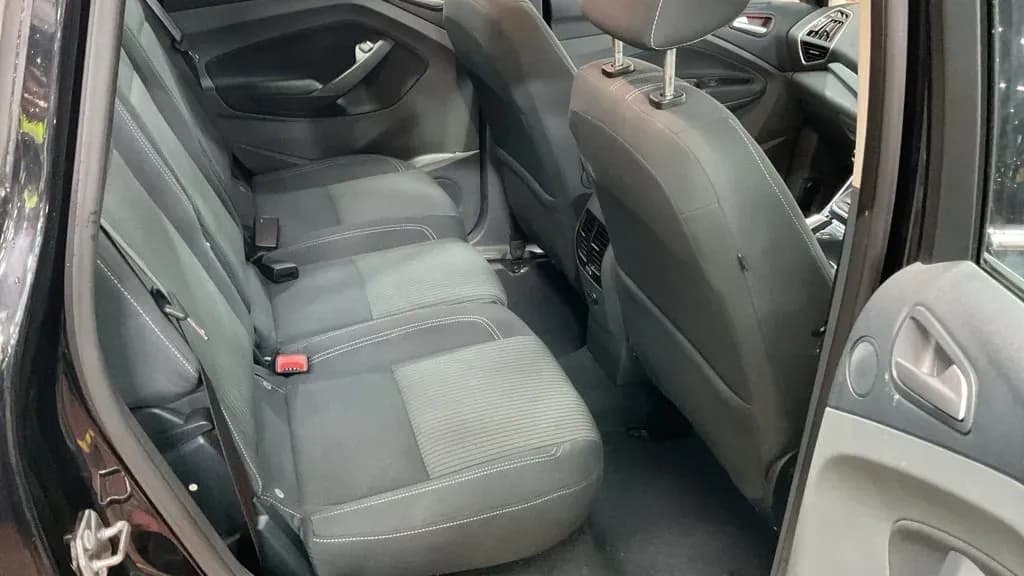 Vehicle photo — rear interior