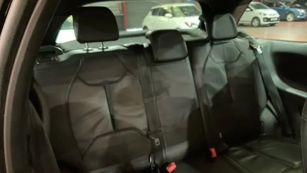 Vehicle photo — rear interior
