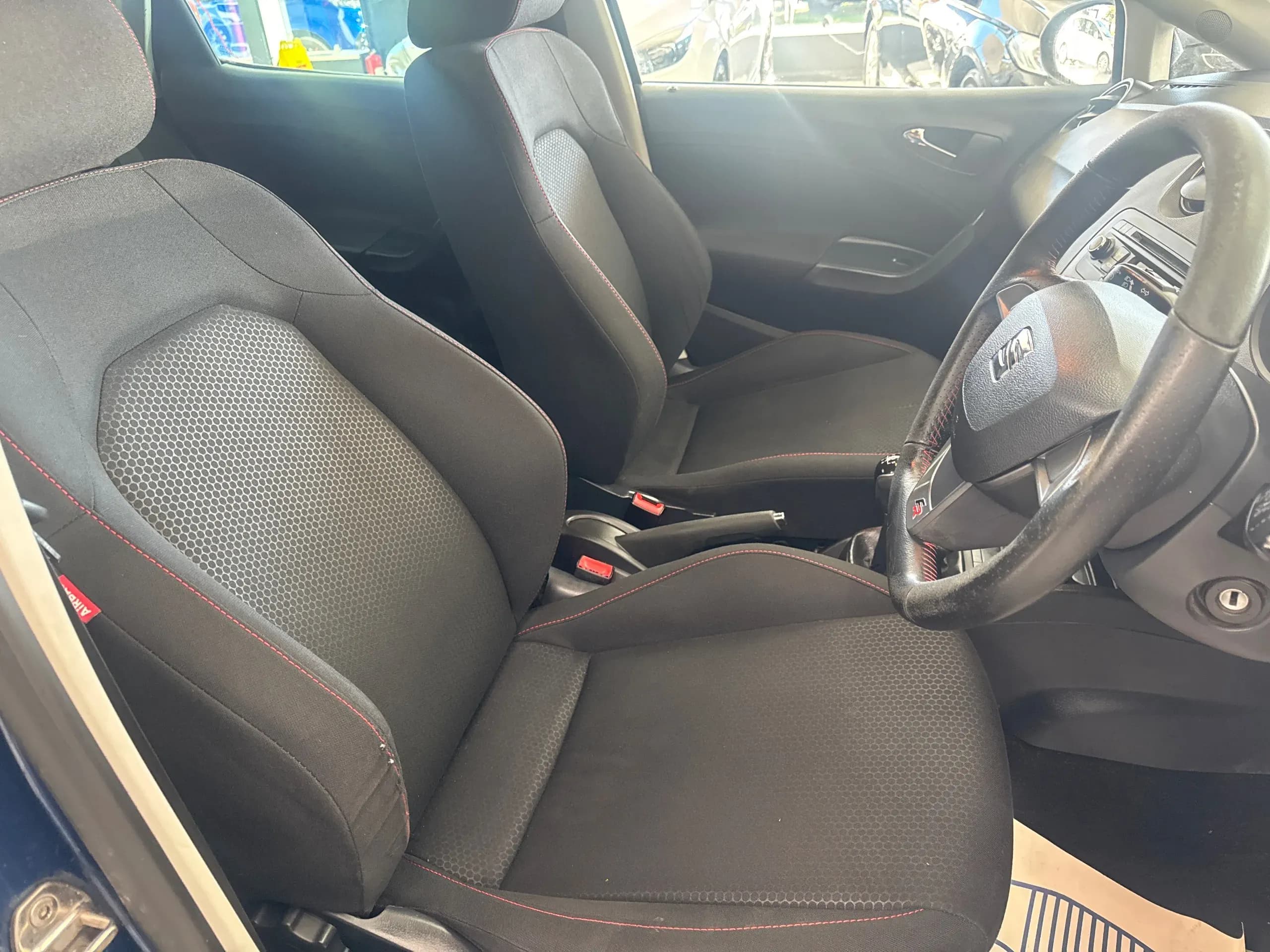 Vehicle photo — front interior