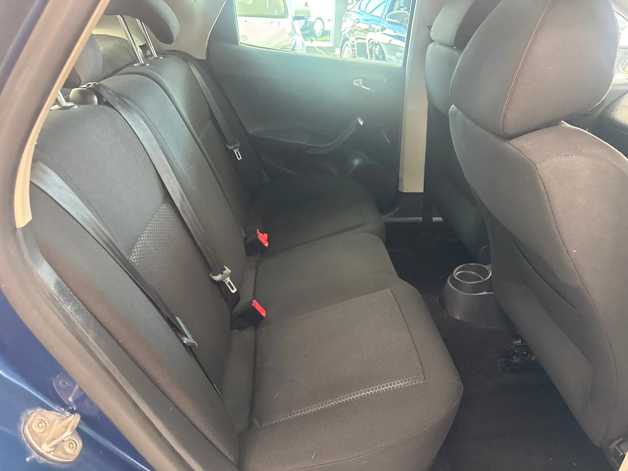 Vehicle photo — rear interior