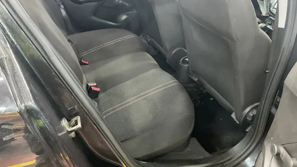 Vehicle photo — rear interior