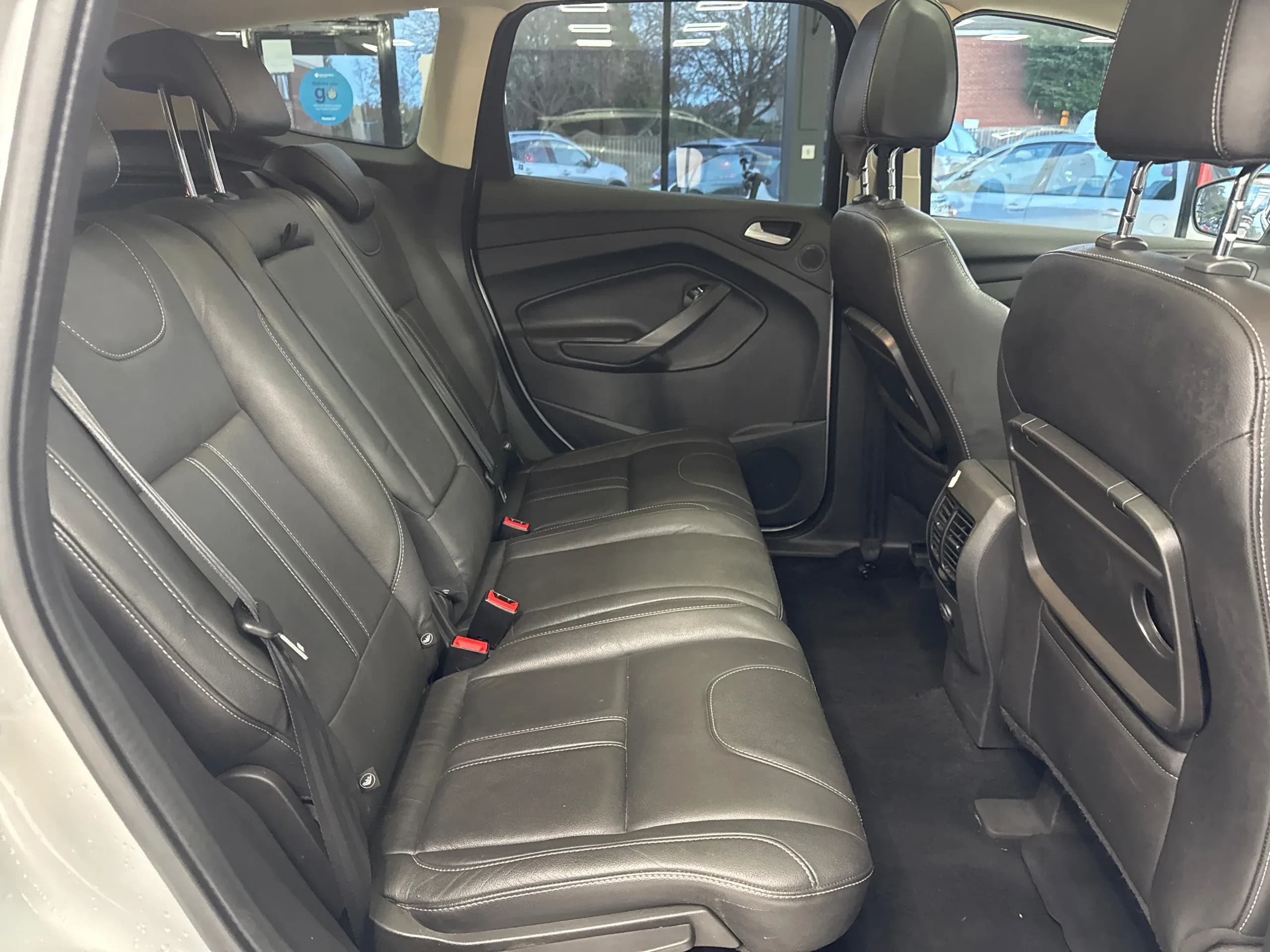 Vehicle photo — rear interior
