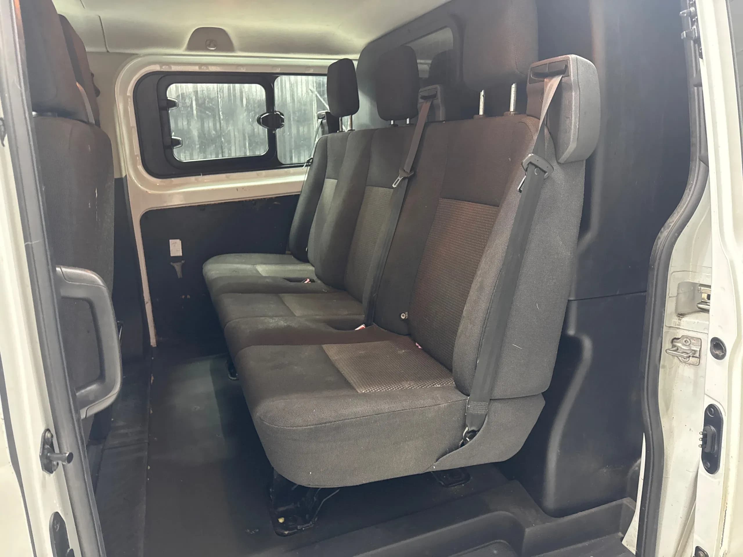 Vehicle photo — rear interior