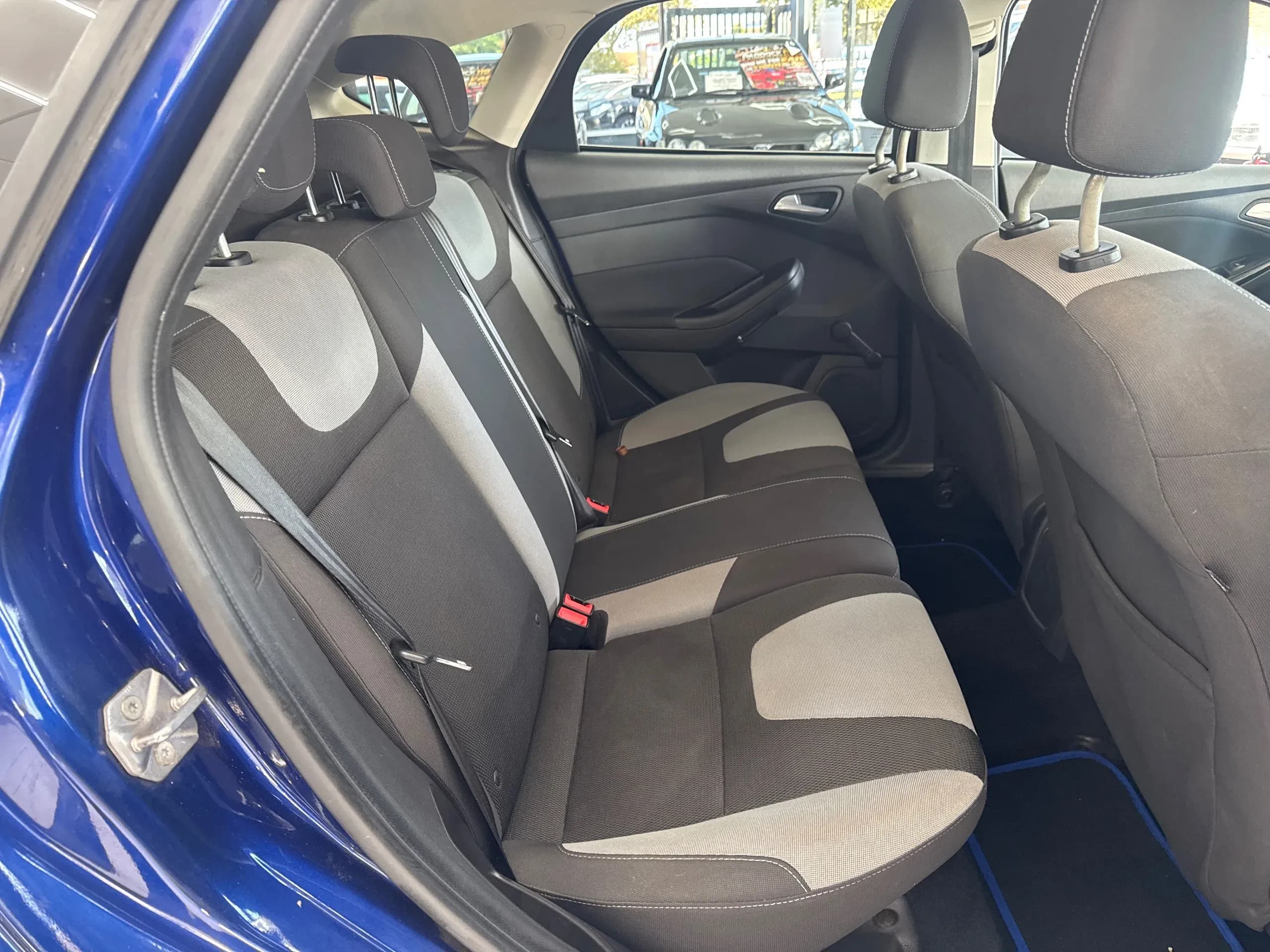 Vehicle photo — rear interior