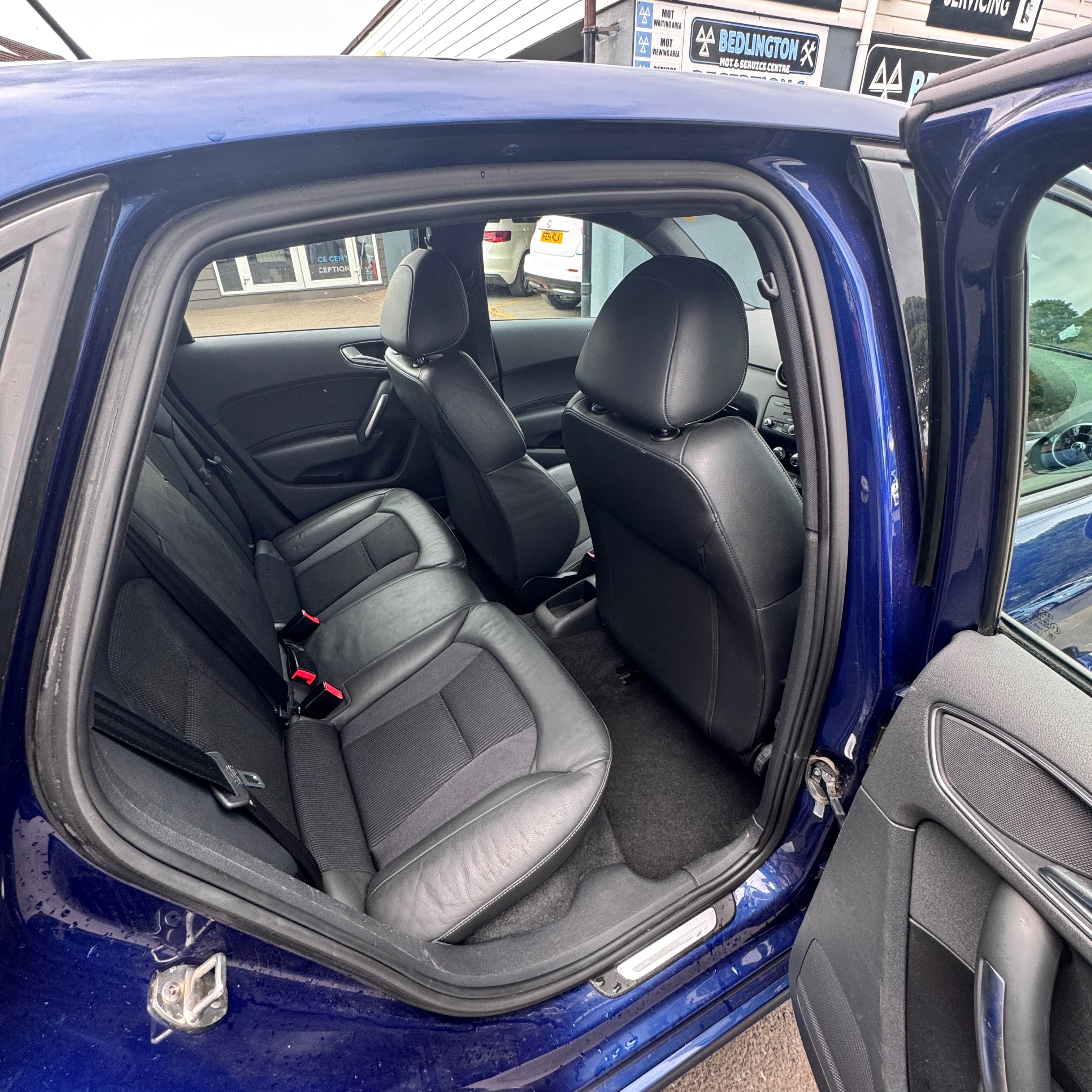 Vehicle photo — rear interior